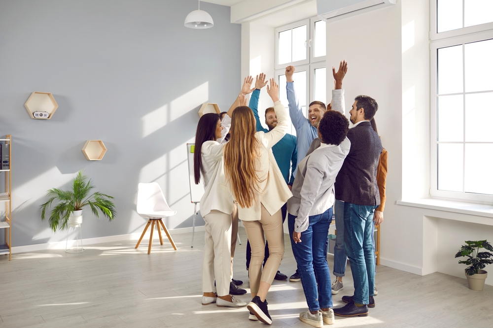 Happy,Diverse,Business,Team,Celebrating,Success,And,Having,Fun,All Happy,Diverse,Business,Team,Celebrating,Success,And,Having,Fun,All